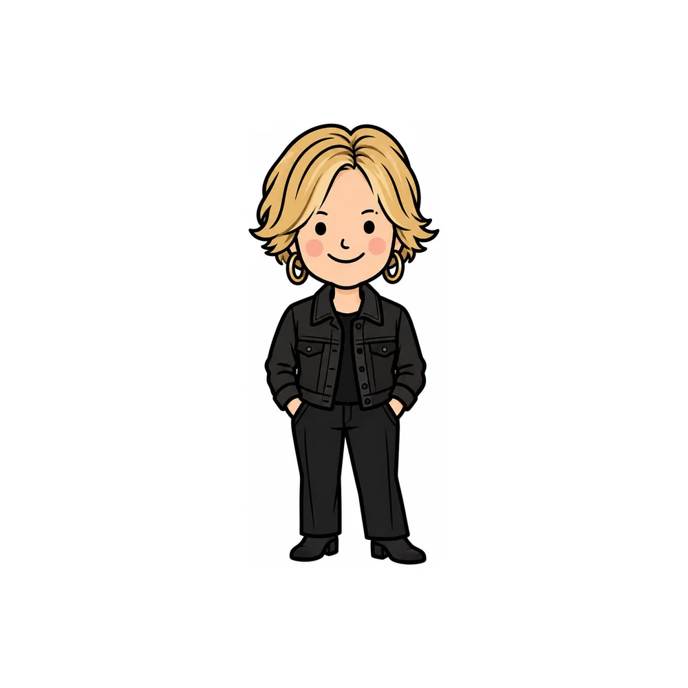 다정한 숲의 마법사 손그림 미니 캐릭터